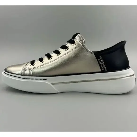Skechers Snoop One Low Dogg Metallic Champagne Men Size 7.5 Slip On Shoes Skechers x Snoop Dogg Slip-ins Snoop One OG Sneaker - Men main image 3